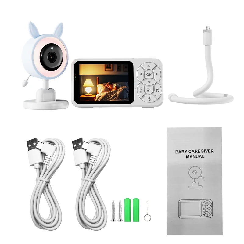 The Serene View 3.5" Night Light Baby Monitor