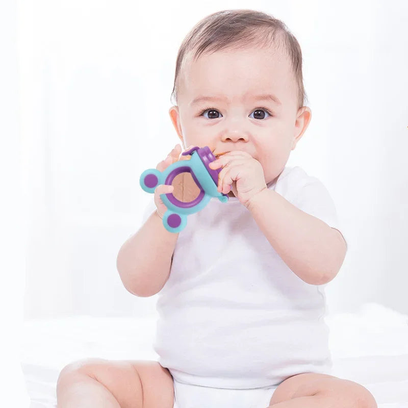 Fresh Fruit Dummy Feeder | Teething Relief & First Foods Pacifier