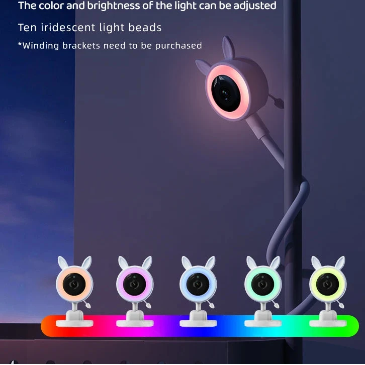 The Serene View 3.5" Night Light Baby Monitor