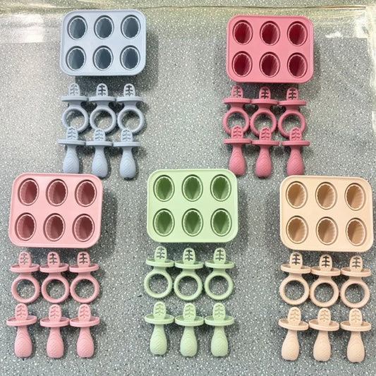 Baby Teething Ice Lolly Mould | Freeze & Soothe Sore Gums Naturally