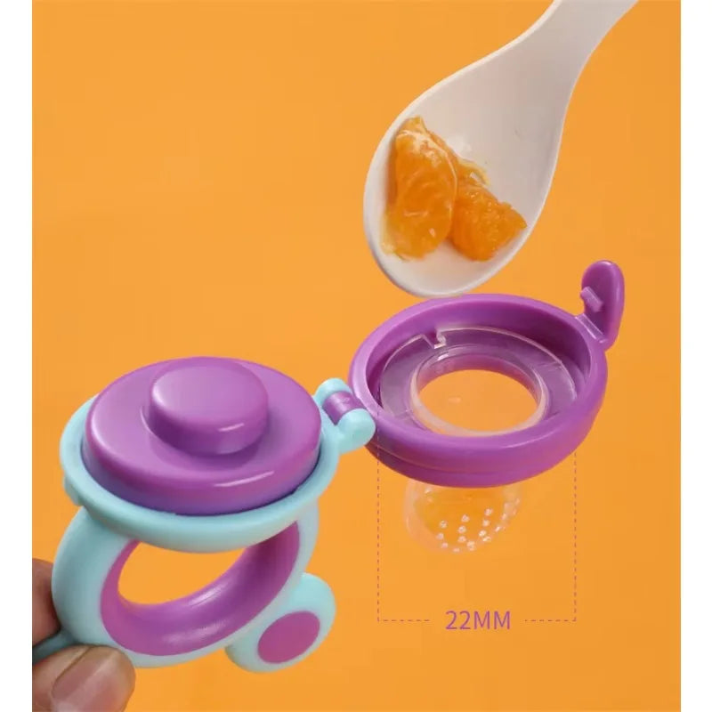 Fresh Fruit Dummy Feeder | Teething Relief & First Foods Pacifier