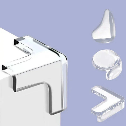 Baby Corner & Edge Protectors | Clear Silicone Safety Guards for Sharp Furniture