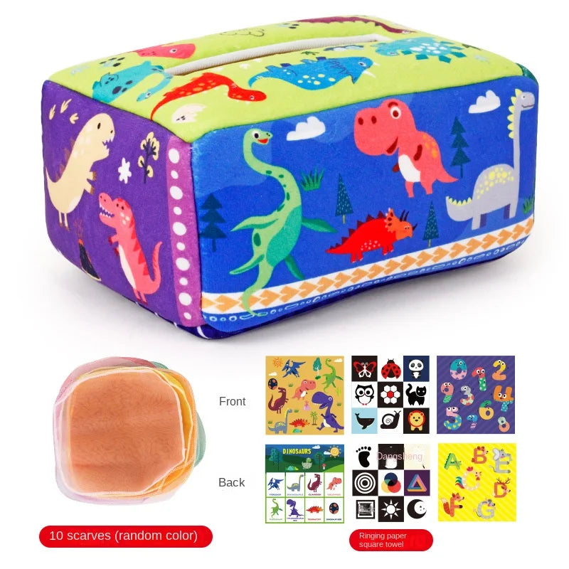 Wonder Tug Montessori Sensory Tissue Box