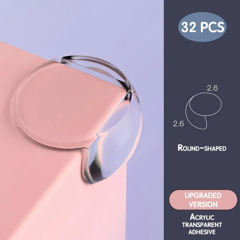 Baby Corner & Edge Protectors | Clear Silicone Safety Guards for Sharp Furniture