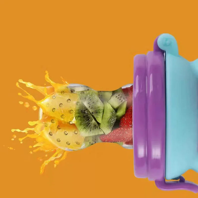 Fresh Fruit Dummy Feeder | Teething Relief & First Foods Pacifier