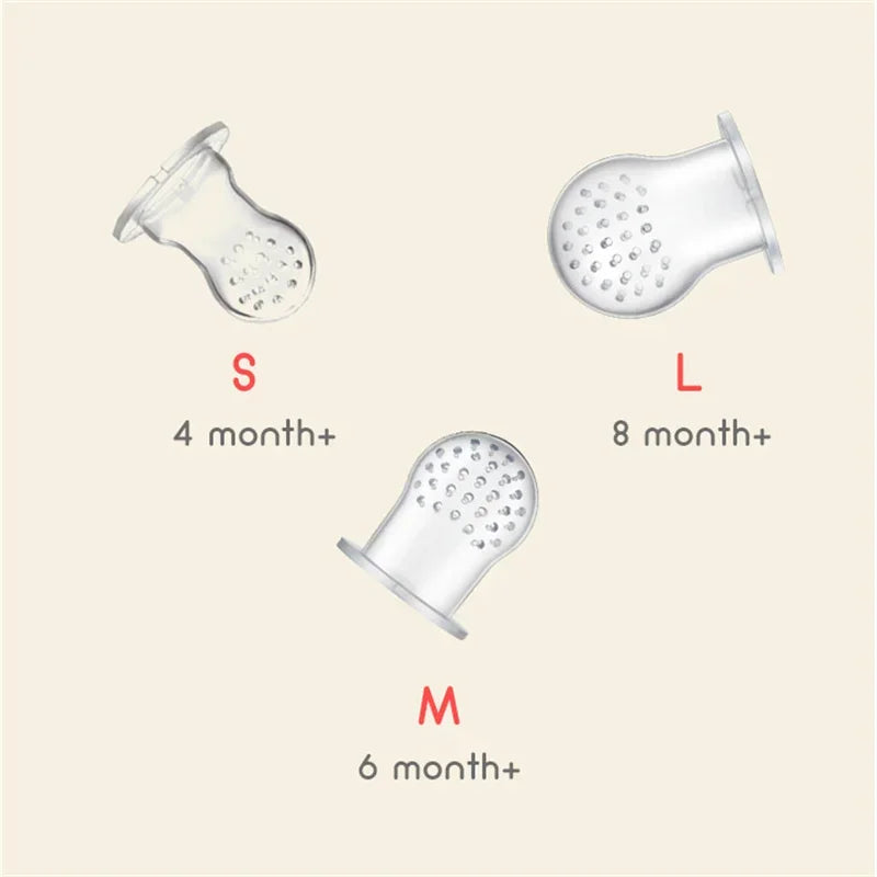Fresh Fruit Dummy Feeder | Teething Relief & First Foods Pacifier