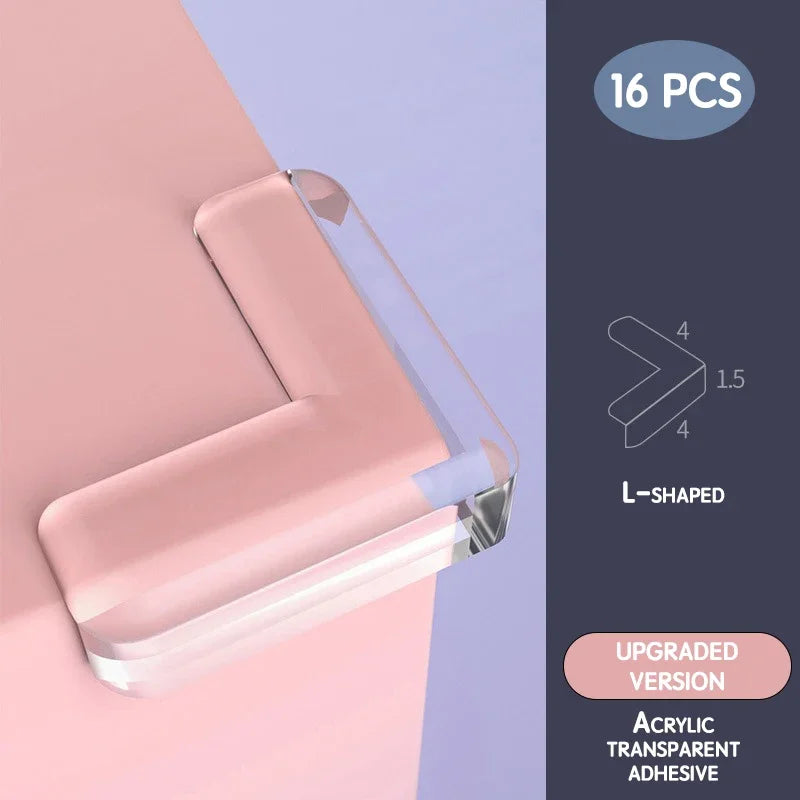 Baby Corner & Edge Protectors | Clear Silicone Safety Guards for Sharp Furniture