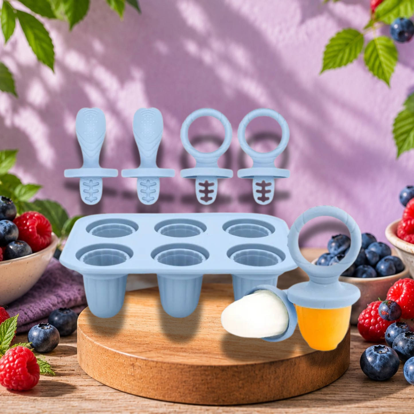 Baby Teething Ice Lolly Mould | Freeze & Soothe Sore Gums Naturally