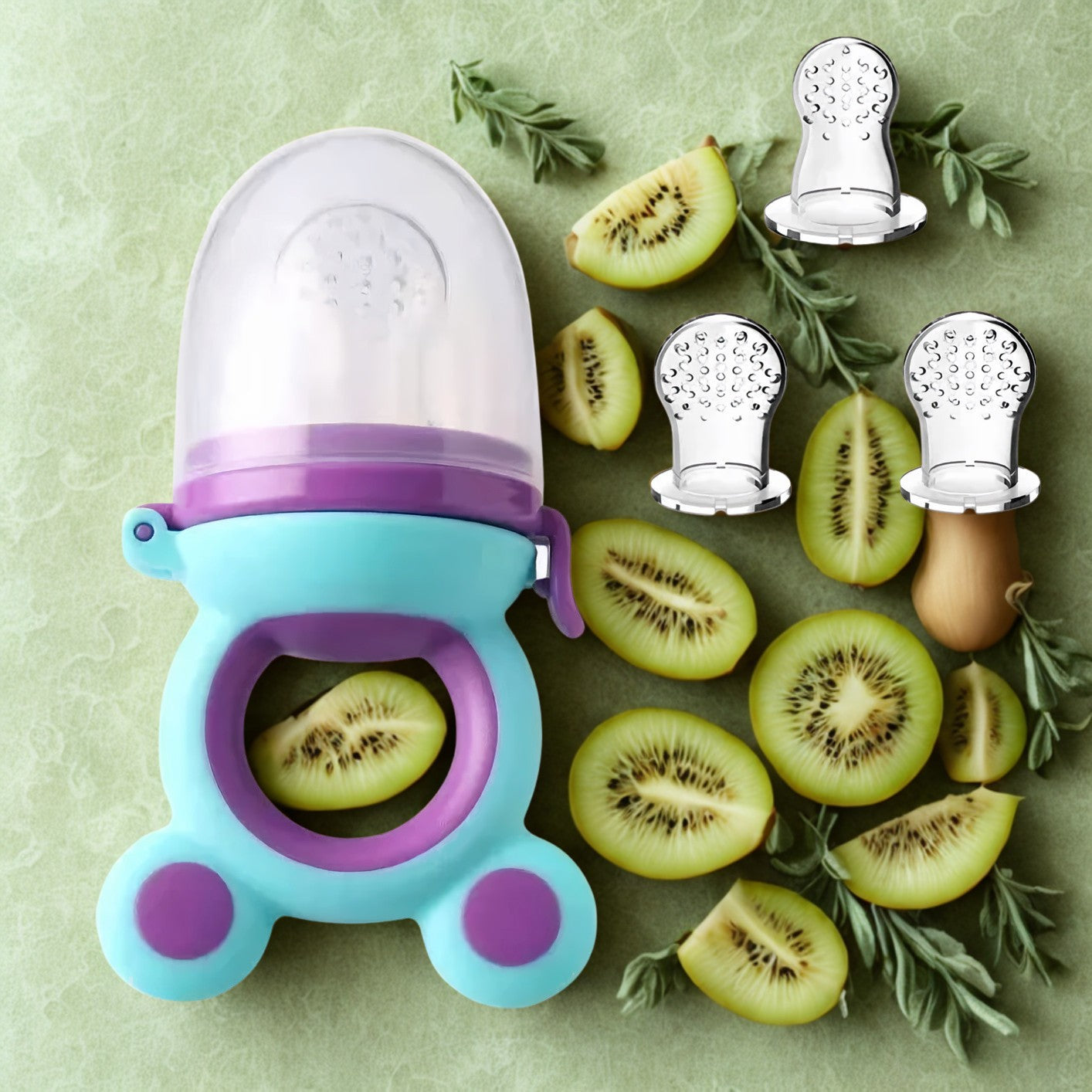 Fresh Fruit Dummy Feeder | Teething Relief & First Foods Pacifier