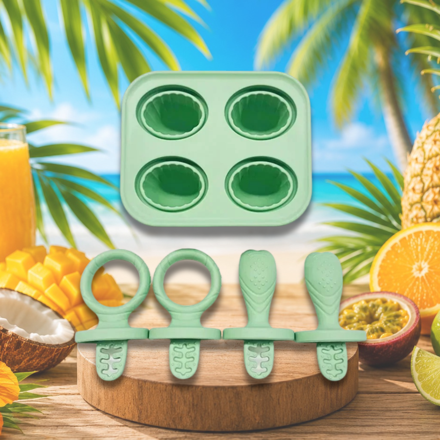 Baby Teething Ice Lolly Mould | Freeze & Soothe Sore Gums Naturally