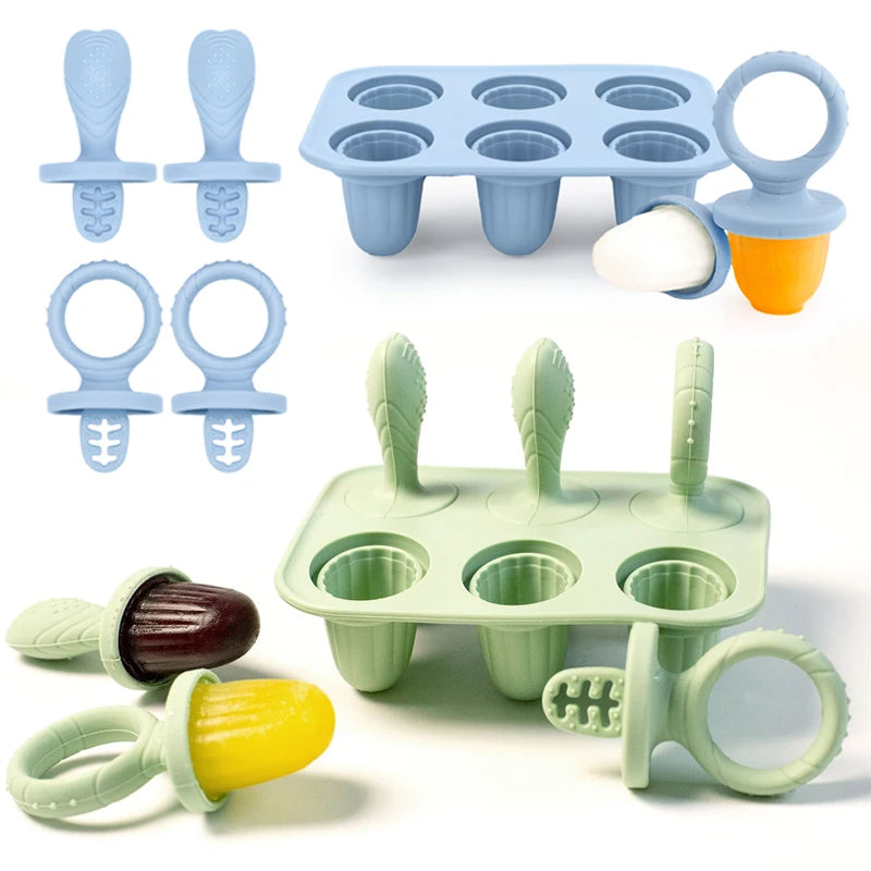 Baby Teething Ice Lolly Mould | Freeze & Soothe Sore Gums Naturally