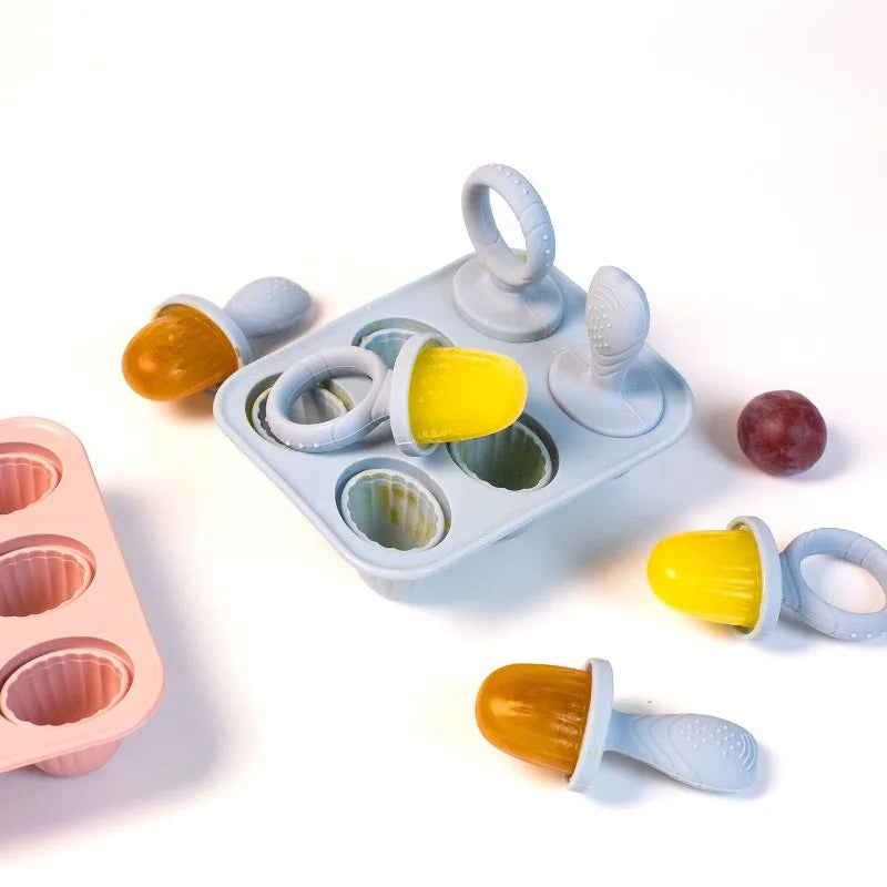 Baby Teething Ice Lolly Mould | Freeze & Soothe Sore Gums Naturally