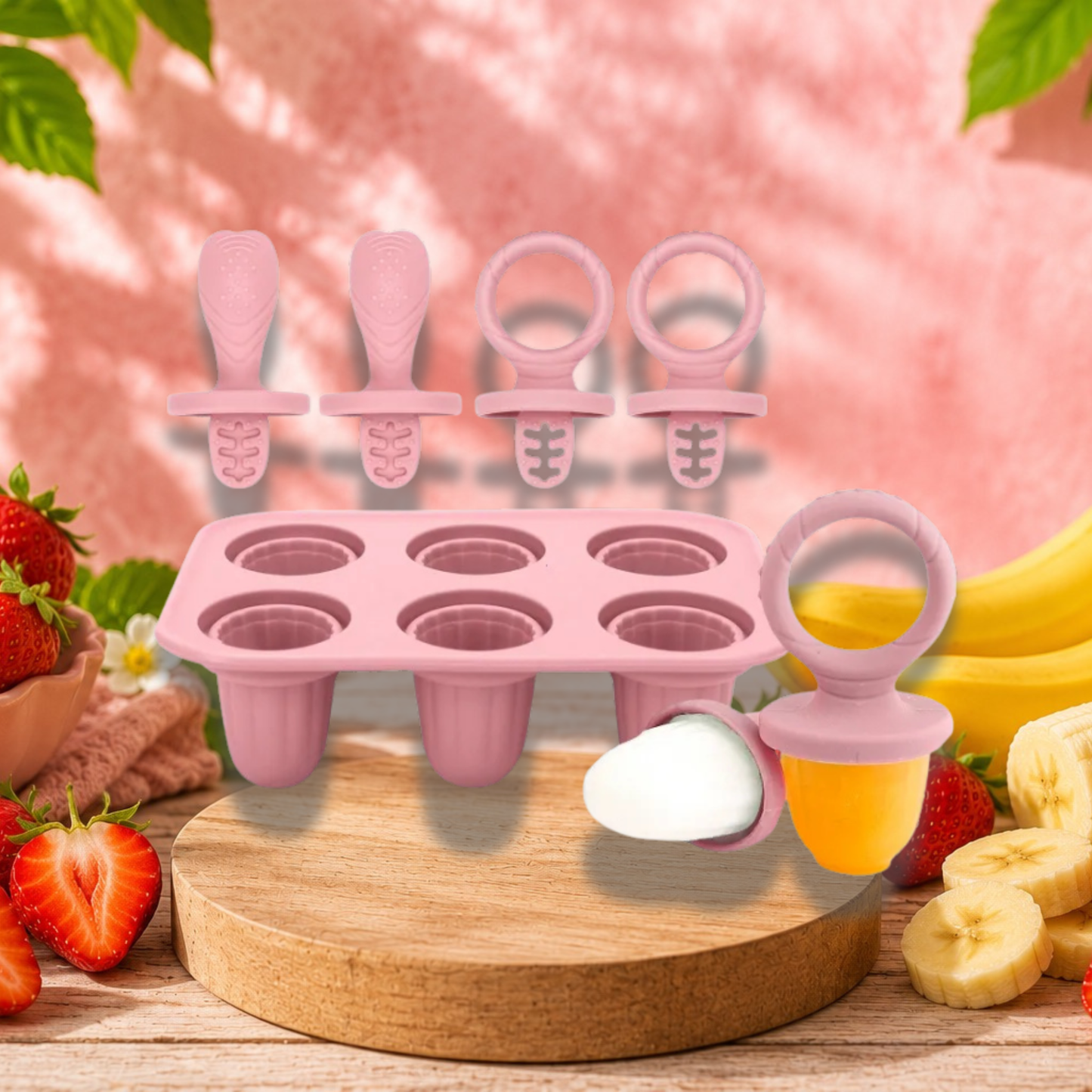 Baby Teething Ice Lolly Mould | Freeze & Soothe Sore Gums Naturally